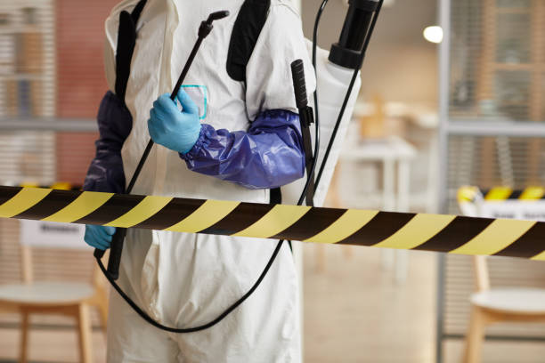 Professional Odor Removal technician working in Woodcliff Lake, NJ